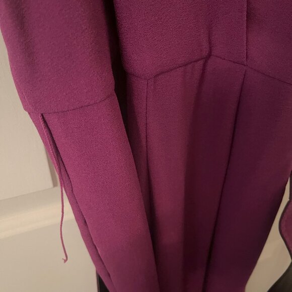 Julia Jordan Purple Belted Jumpsuit Size 4 - Picture 6 of 9